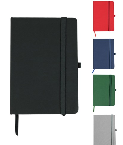 ZURI - A5 PU Fabric Custom Notebook with Calendar